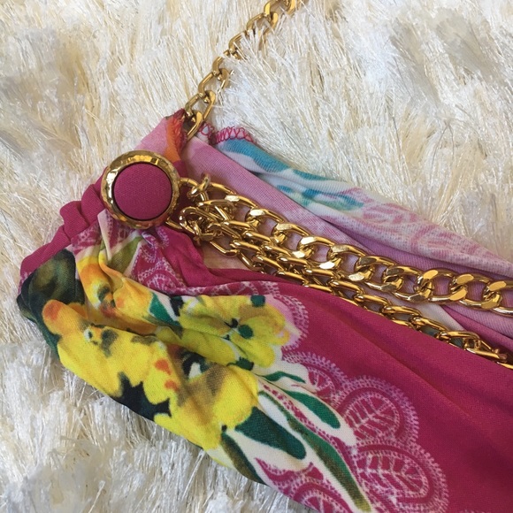 Dolce and Gabbana Floral Pink Dress - Picture 5 of 7